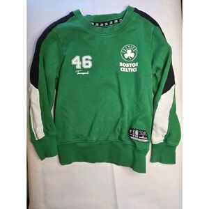 Boston Celtics Toddler Sweatshirt Green '46 NBA Basketball Game Crewneck